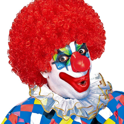 Rote Perücke Clown Locken