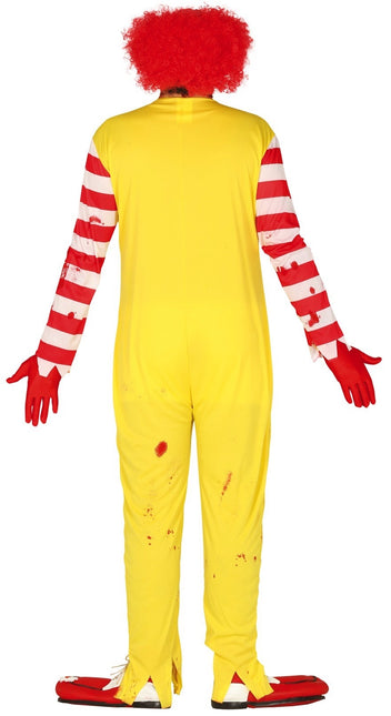 Zombie Clown Halloween Kostüm Männer L