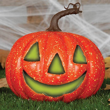 Halloween Kürbis mit Licht 20cm