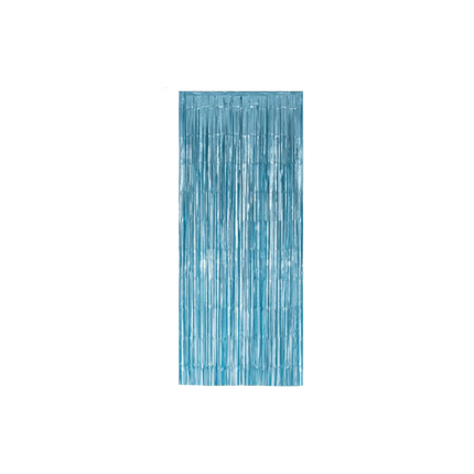 Hellblaue Türvorhangfolie 2,4m