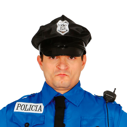 Polizeimütze Männer Schwarz