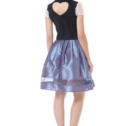 Dirndlkleid Oktoberfest Rot Weiß Blau