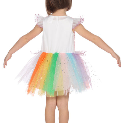Einhorn Kleid Baby Glitter