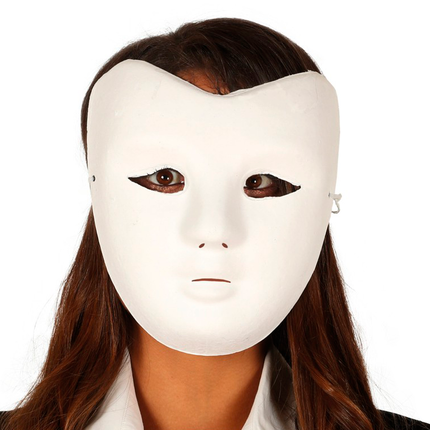 Weißes Maskenpapier