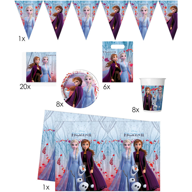 Frozen 2 Party Pack 8 Kinder