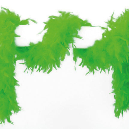 Neon Grüne Boa Lang 1,8m