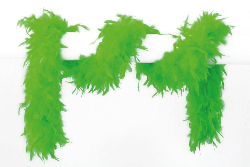 Neon Grüne Boa Lang 1,8m