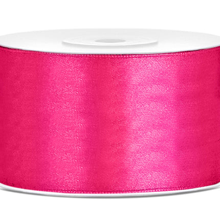 Satinband Fuchsia 38mm 25m