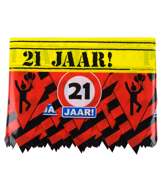 Absperrband 21 Jahre 12m