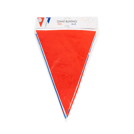 Rote/Weiße/Blaue XL Girlanden 10m