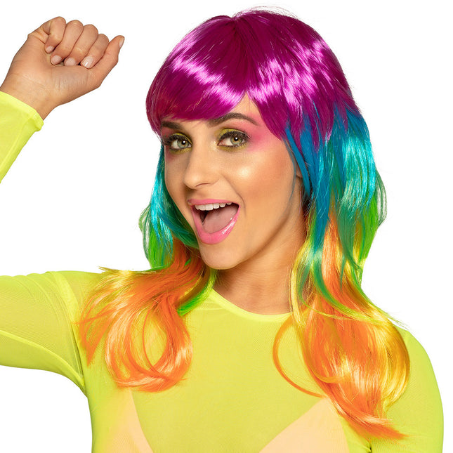 Bunte Perücke Kandy