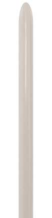 Modellierballons Perlsilber 2,5cm 152cm 50Stk.