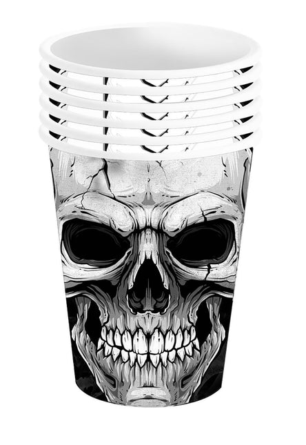 Halloween Becher Skelett 240ml