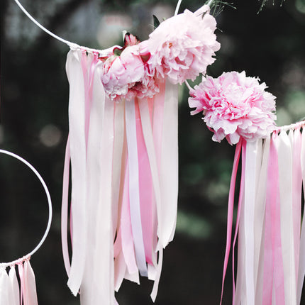 Satinband Rosa 6mm 25m
