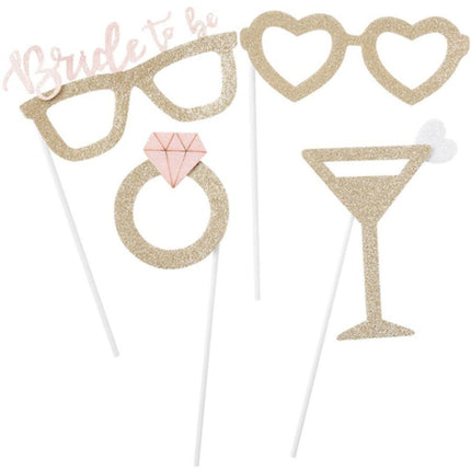 Photobooth Bride To Be 4pcs