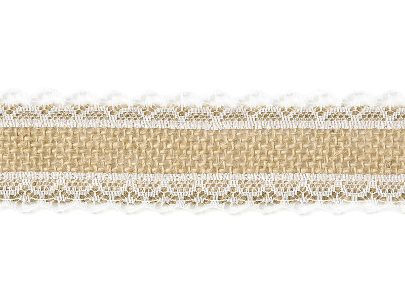 Juteband Spitze 5m