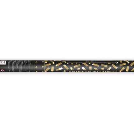 Konfettikanone Gold 60cm
