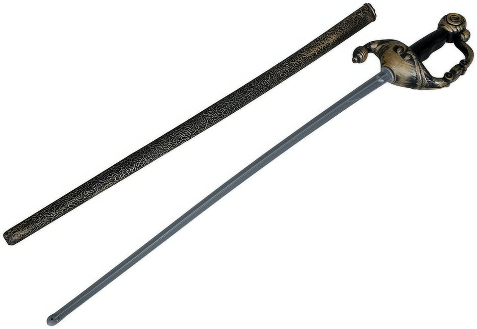 Fake Schwert mit Scheide 66cm