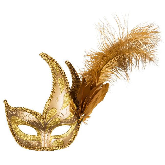 Augenmaske Venedig Prezioso Gold