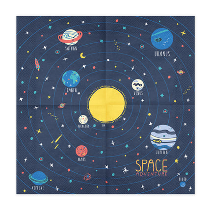Servietten Space 33cm 20Stk