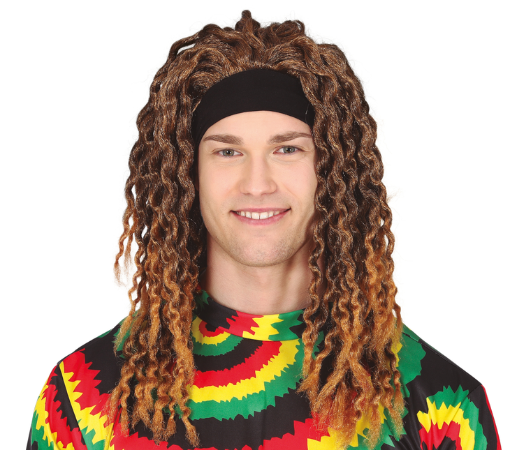Rasta Perücke Stirnband