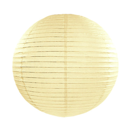 Vanillecreme Laterne Rund 20cm