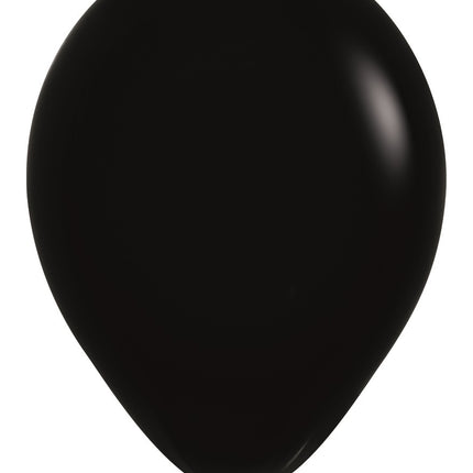 Ballons Schwarz 30cm 50Stk