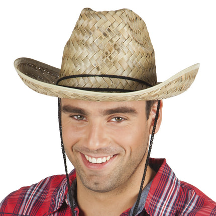 Cowboyhut Stroh