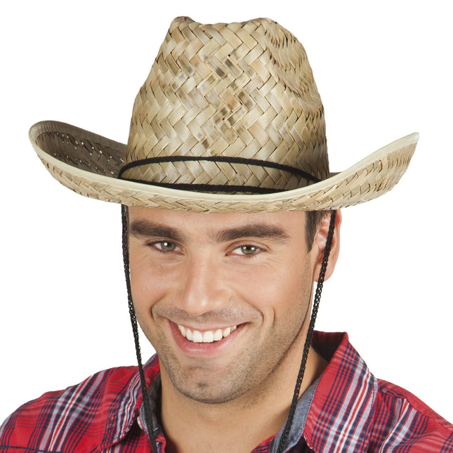 Cowboyhut Stroh