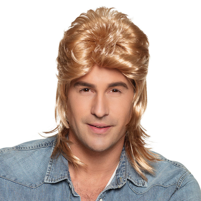 80er Perücke Aso Blond