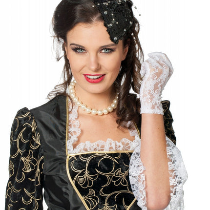 Mittelalterliches Kleid Schwarz