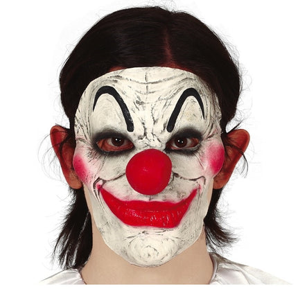 Halloween Halbmaske Clown