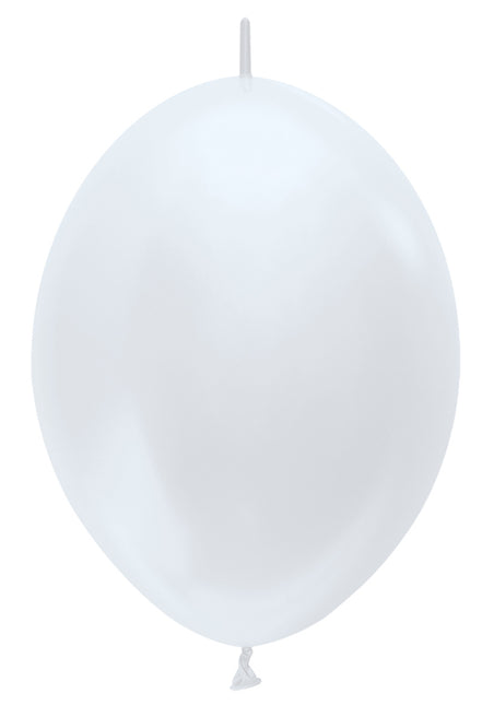 Ballons Perlweiß 30cm 50Stk