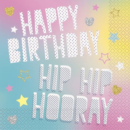 Einhorn Servietten 33cm 16Stück