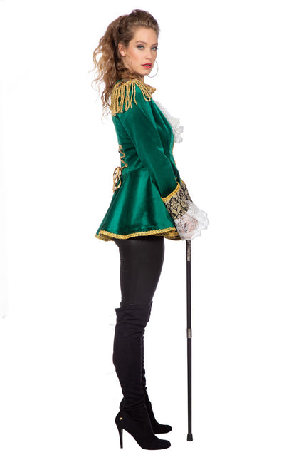 Marquise Jacke Grün Gold Damen