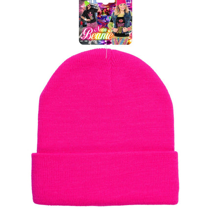 Neon pinker Hut