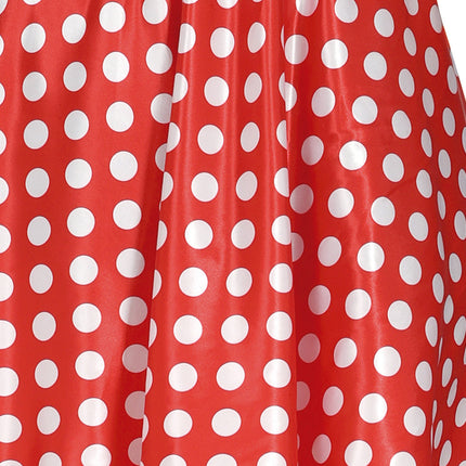 Minnie Maus Kostüm Rot Weiß Damen