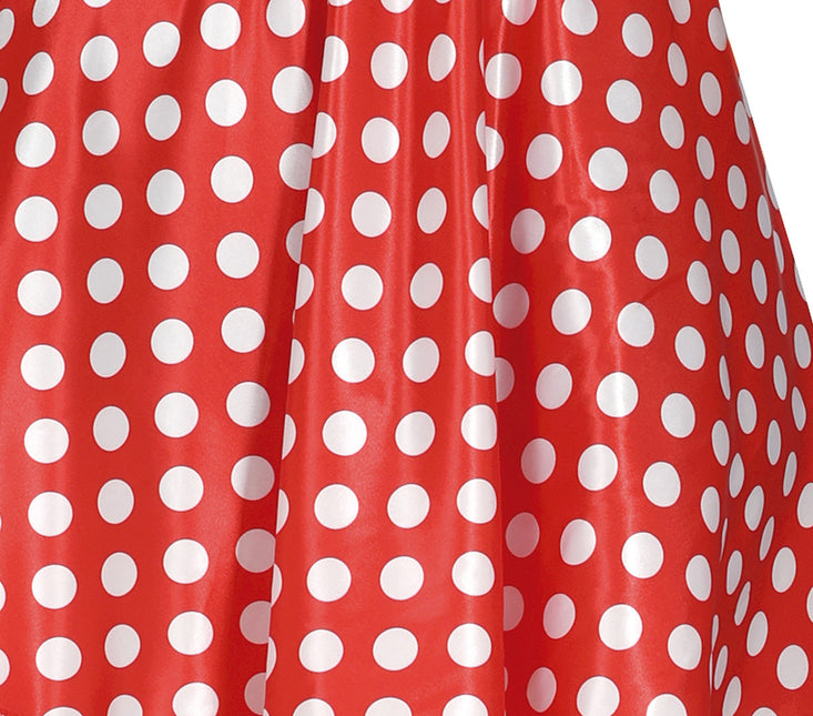 Minnie Maus Kostüm Rot Weiß Damen