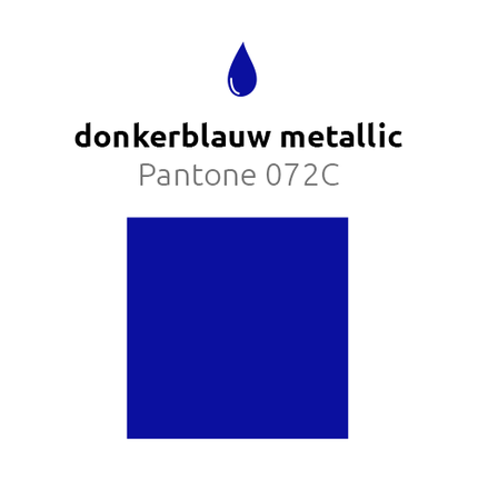 Dunkelblauer Riesenballon XL Metallic 91cm
