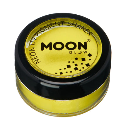 Moon Glow Neon UV Pigment Shakers Intensives Gelb 5g