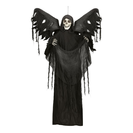 Halloween Hängende Dekoration Skelett mit Licht und Ton 1,6m