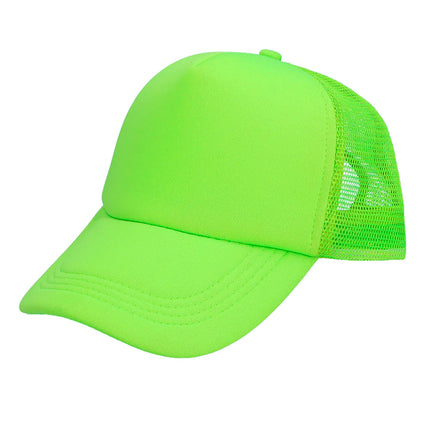 Neongrüne Kappe Einstellbar