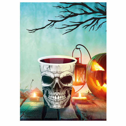 Halloween Becher Skelett 240ml