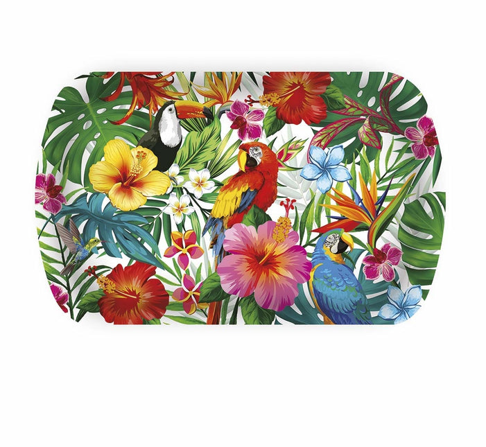 Hawaii Tablett Plastik 39cm