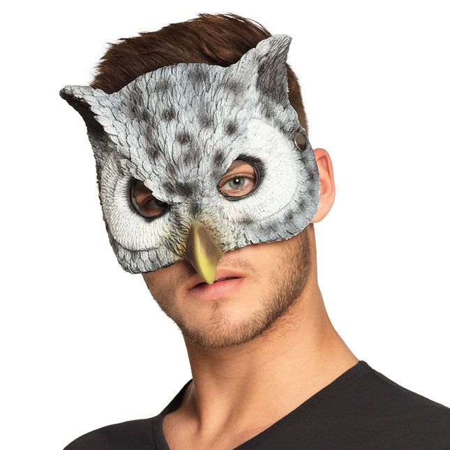 Halbmaske Eule