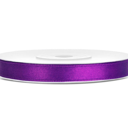 Satinband Lila 6mm 25m