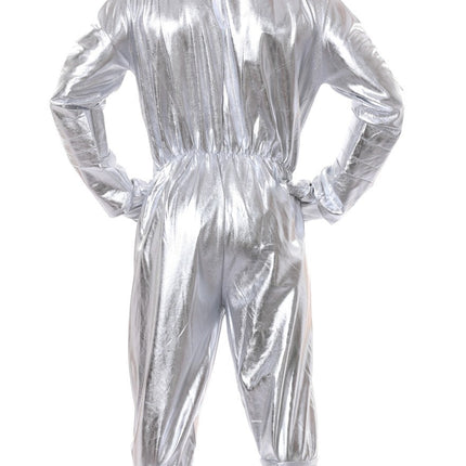 Astronautenanzug Silber Männer
