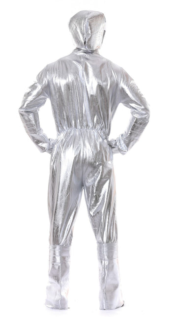 Astronautenanzug Silber Männer