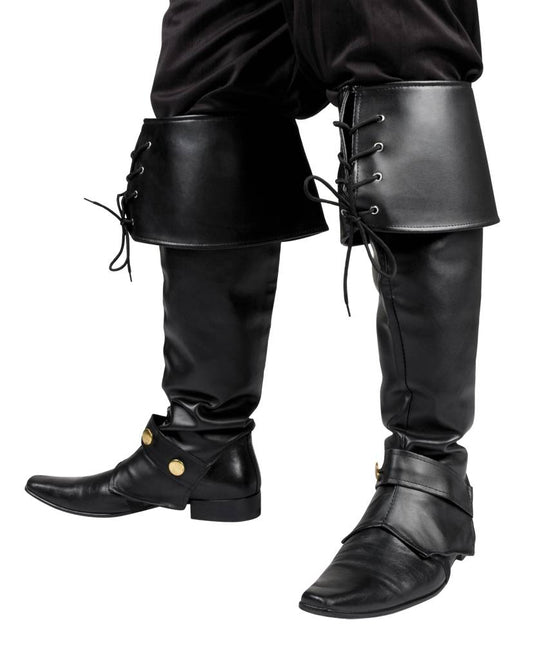 Beinkappen Schwarz 2St.