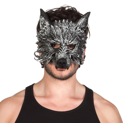 Halloween Halbmaske Werwolf